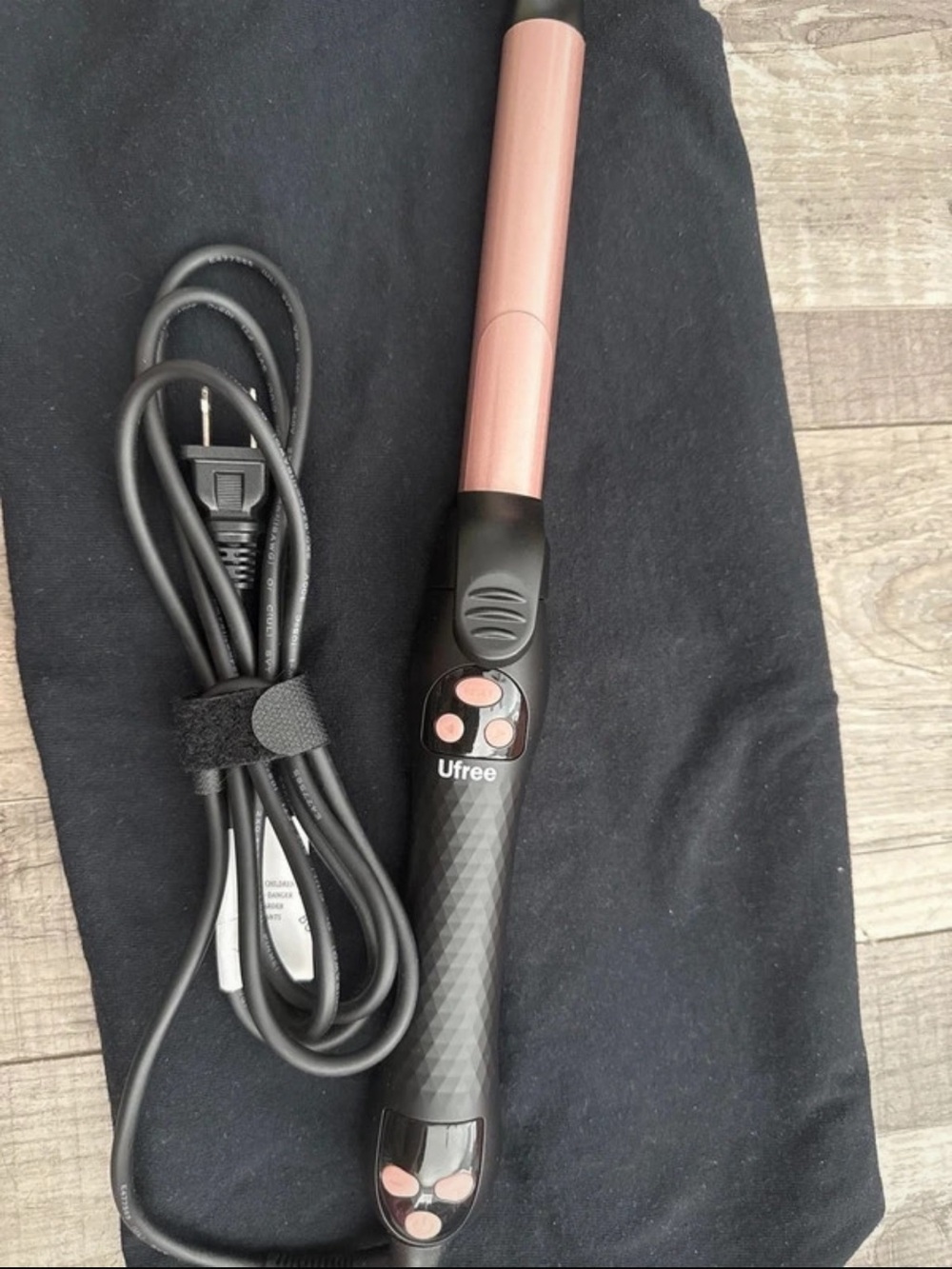 Ufree rotating curling iron 1 inch